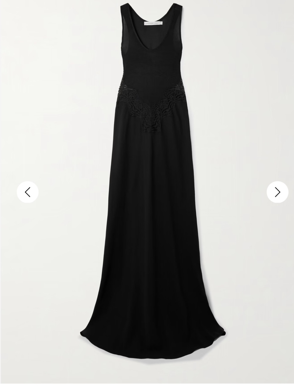 Christopher Esber Lace Jersey Dress